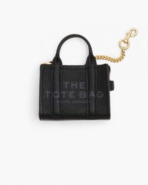 Black Marc Jacobs The Nano Tote Bag Charm | 537409-EHN