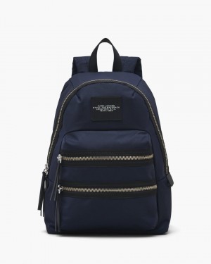 Blue Marc Jacobs The Biker Nylon Large Backpack | 308915-YPV