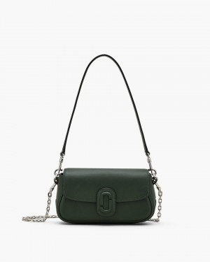 Dark Green Marc Jacobs The Clover Shoulder Bag | 178402-KOJ