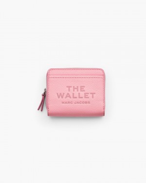 Pink Marc Jacobs The Leather Mini Compact Wallet | 618037-MZW