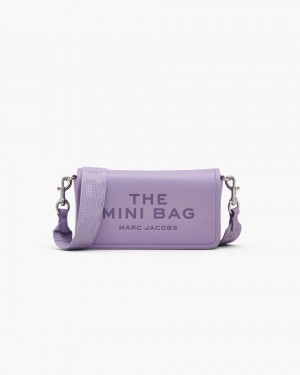 Purple Marc Jacobs The Leather Mini Bag | 276453-VOR