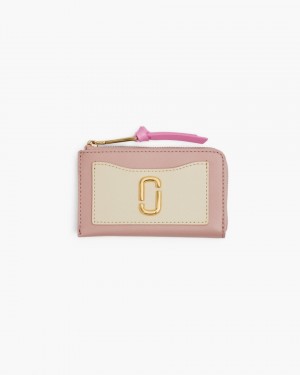 Rose Multicolor Marc Jacobs The Utility Snapshot Top Zip Multi Wallet | 541923-KXM