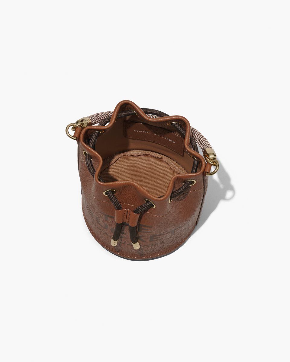 Argan Oil Marc Jacobs The Leather Bucket Bag | 925317-WLC