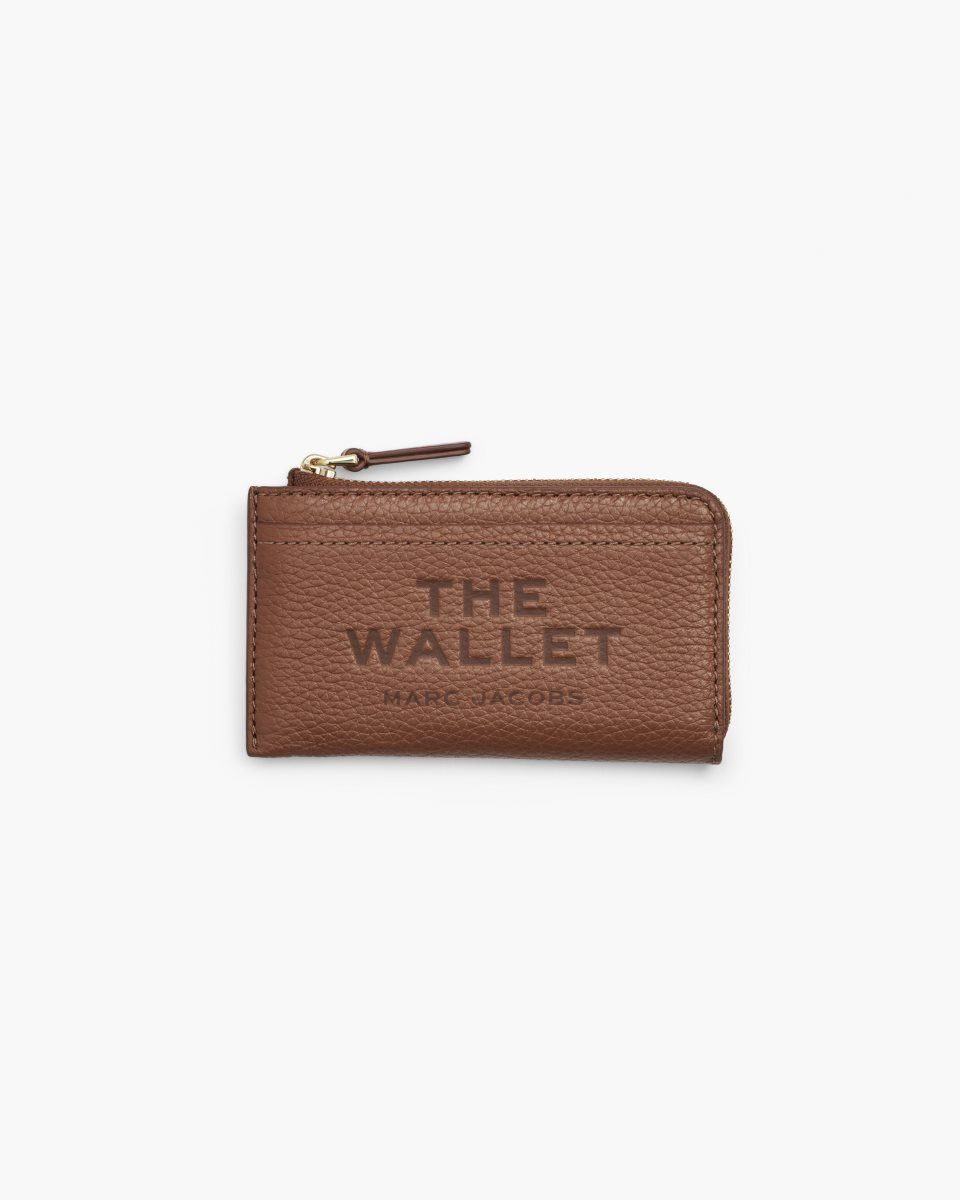 Argan Oil Marc Jacobs The Leather Top Zip Multi Wallet | 539217-HSB