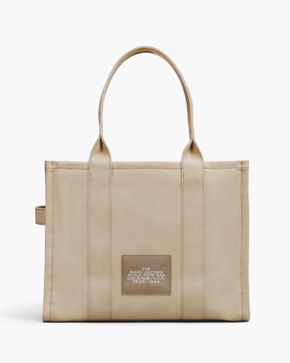 Beige Marc Jacobs The Canvas Large Tote Bag | 241386-YHA