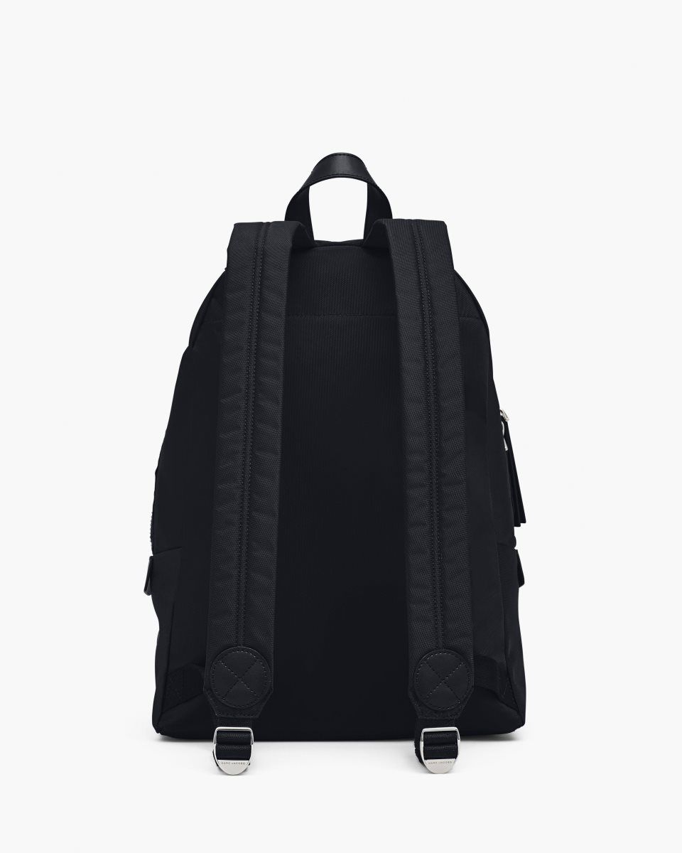 Black Marc Jacobs The Biker Nylon Large Backpack | 407965-NPE