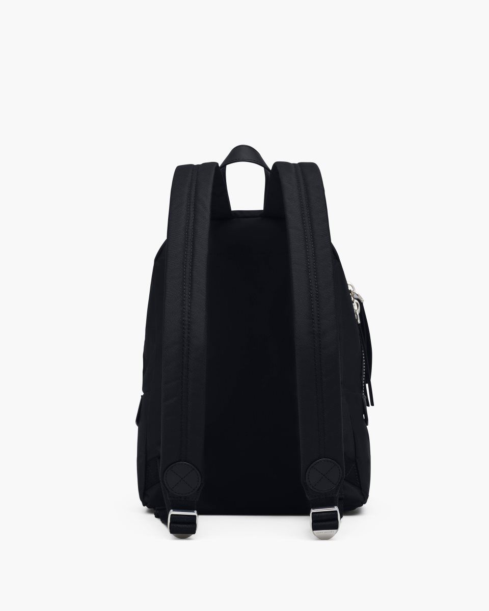 Black Marc Jacobs The Biker Nylon Medium Backpack | 213807-JVZ