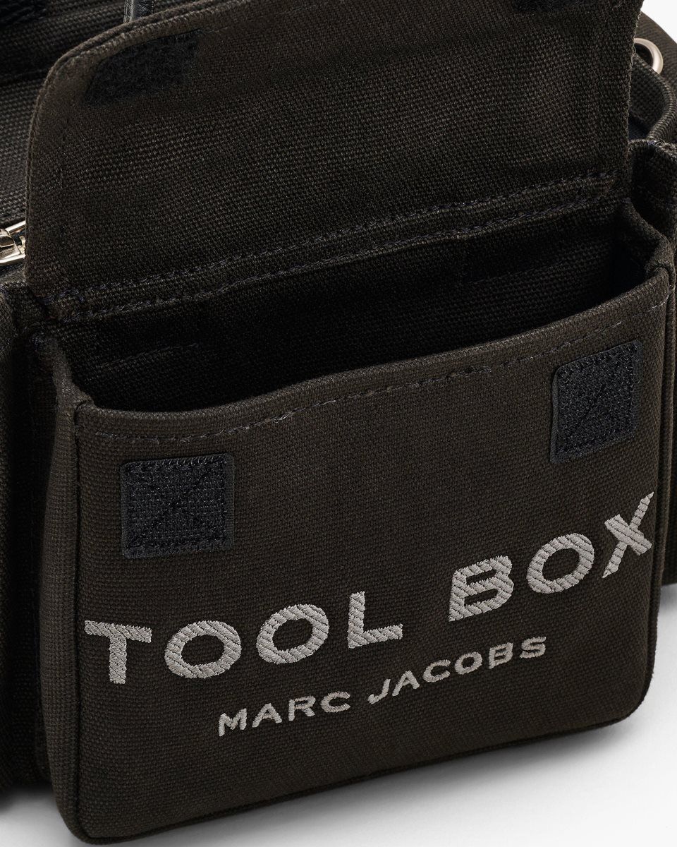 Black Marc Jacobs The Crossbody Tool Box | 813257-LIW