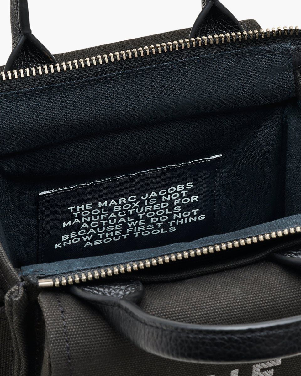 Black Marc Jacobs The Crossbody Tool Box | 813257-LIW