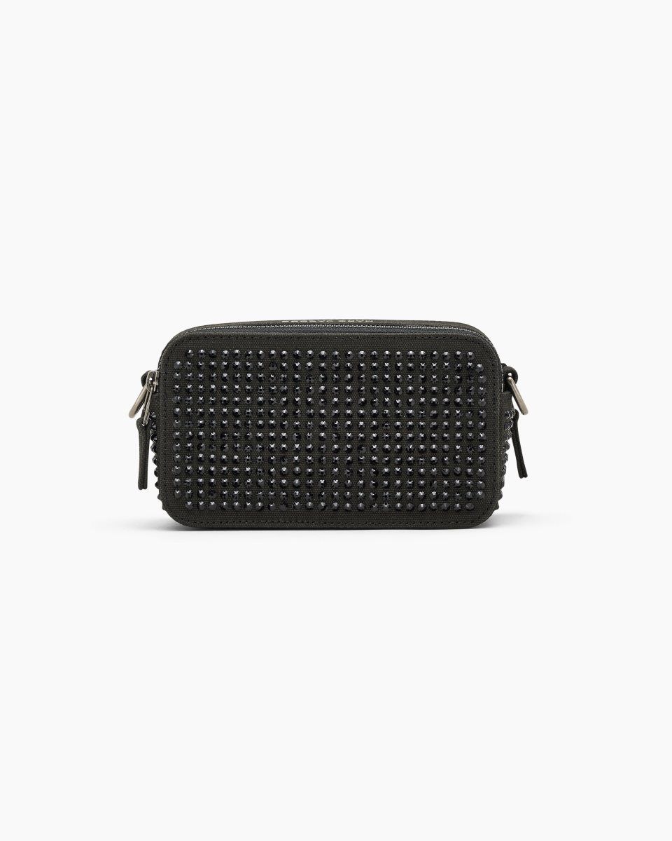 Black Marc Jacobs The Crystal Canvas Snapshot | 360972-QNJ