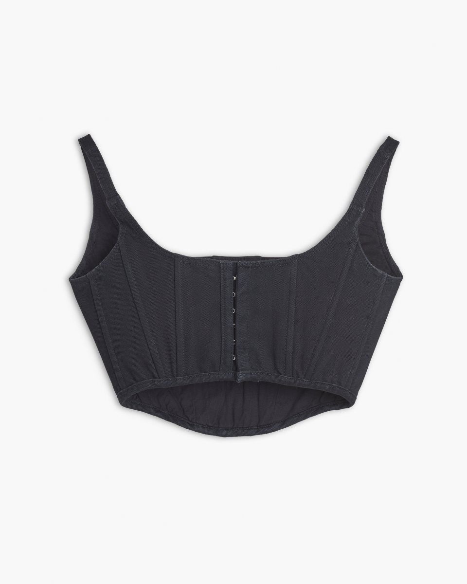 Black Marc Jacobs The Denim Bustier | 397051-MFN