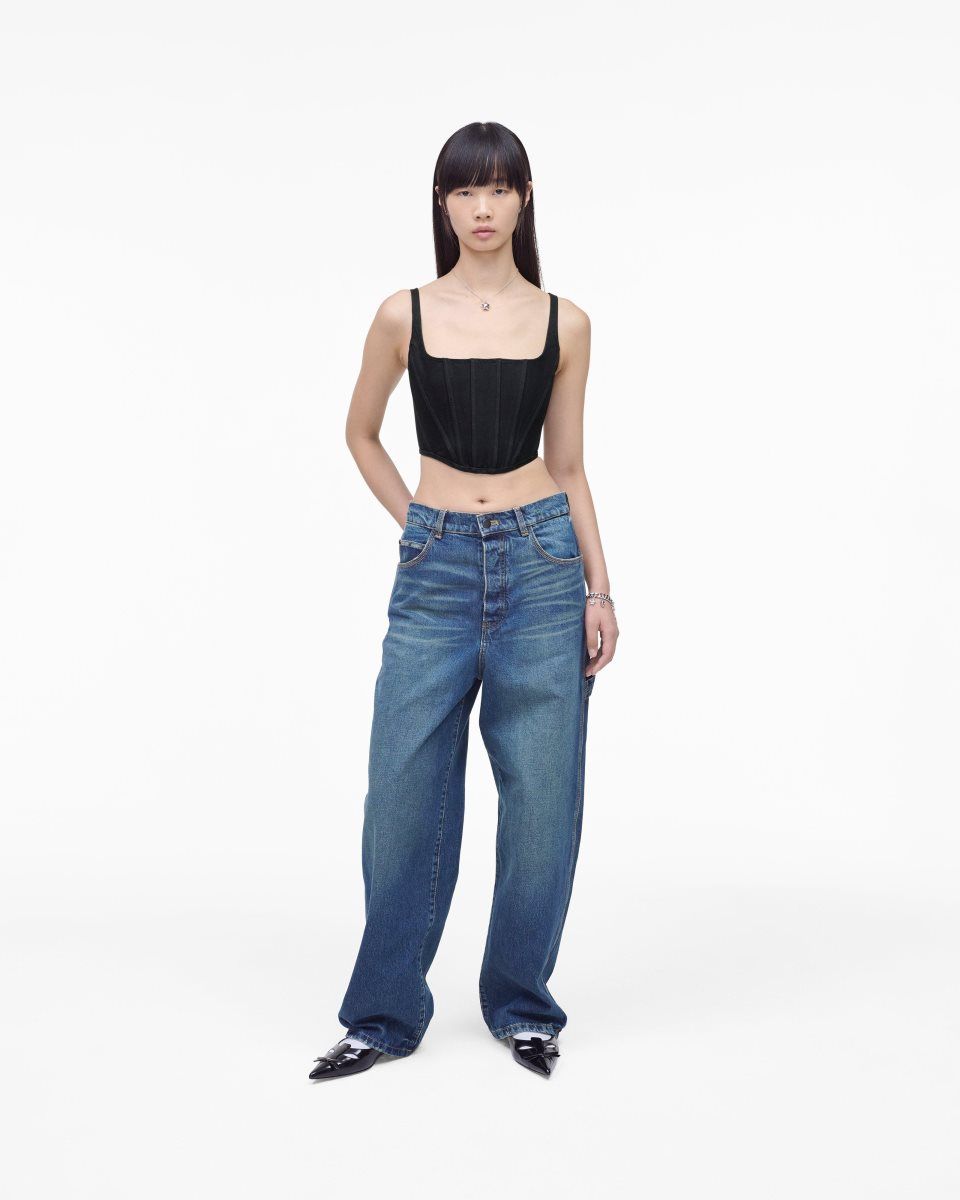 Black Marc Jacobs The Denim Bustier | 397051-MFN