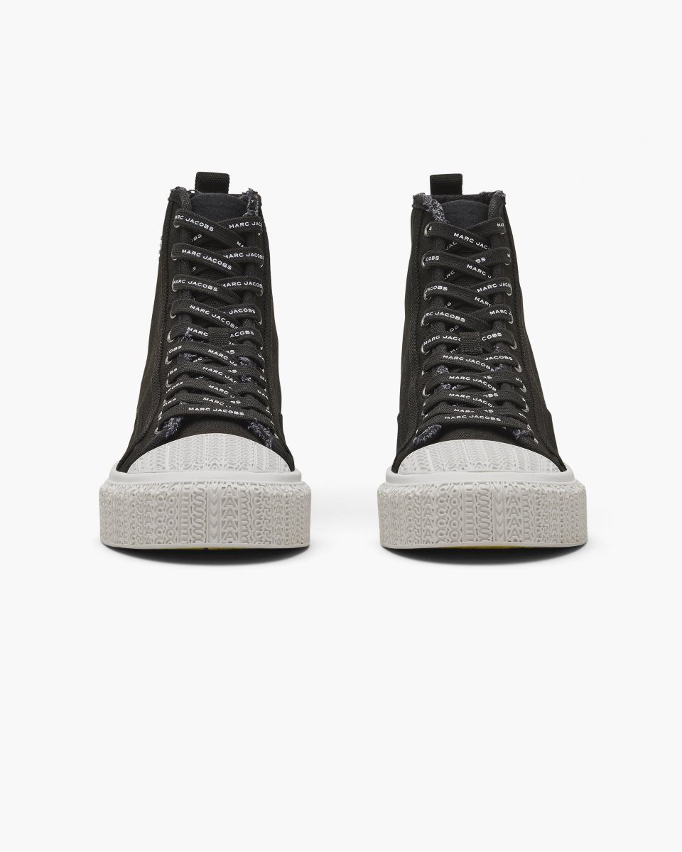 Black Marc Jacobs The High Top Sneaker | 390472-GKQ