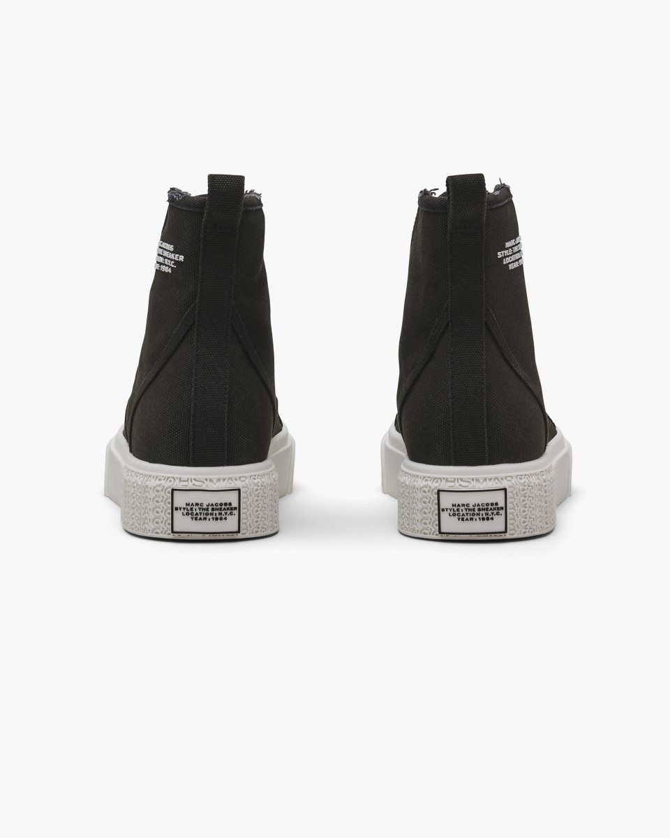 Black Marc Jacobs The High Top Sneaker | 390472-GKQ