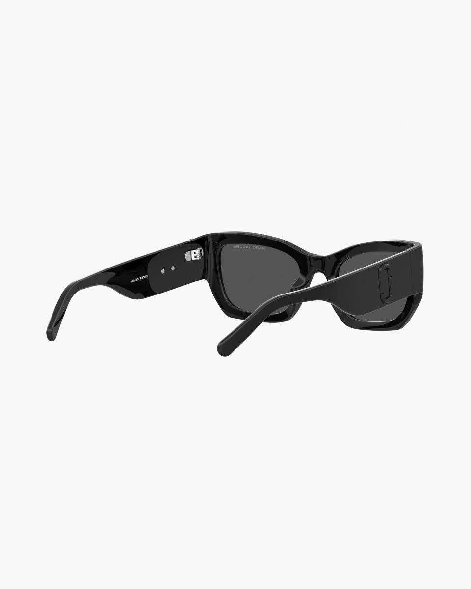 Black Marc Jacobs The J Marc Square Cat Eye Sunglasses | 912378-ZGM