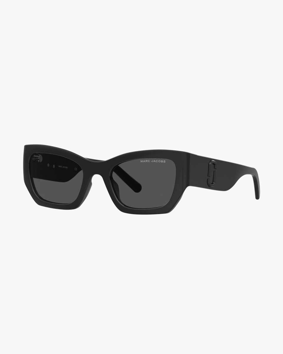 Black Marc Jacobs The J Marc Square Cat Eye Sunglasses | 912378-ZGM