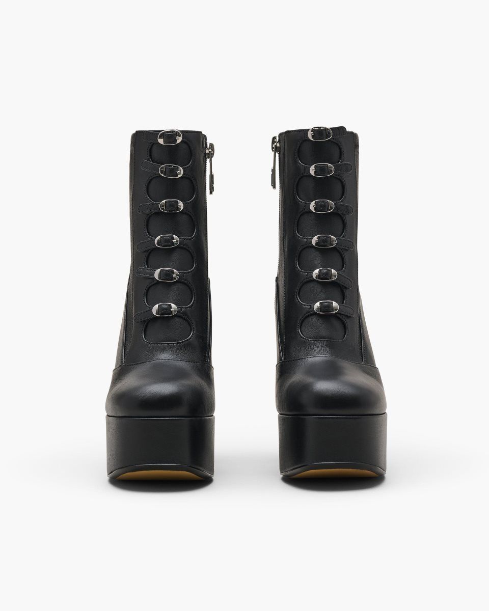 Black Marc Jacobs The Kiki Stretch Ankle Boot | 129536-JDK