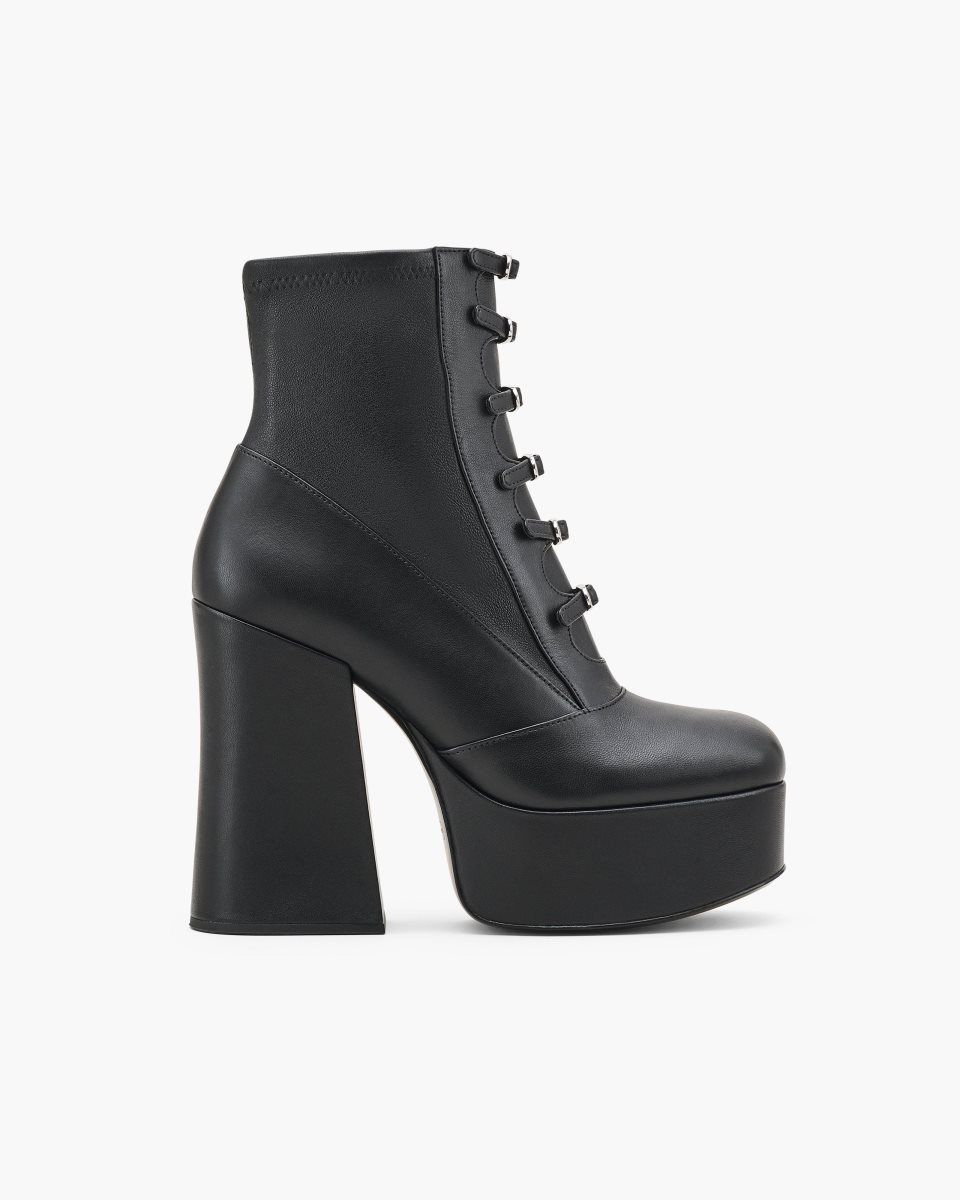 Black Marc Jacobs The Kiki Stretch Ankle Boot | 129536-JDK