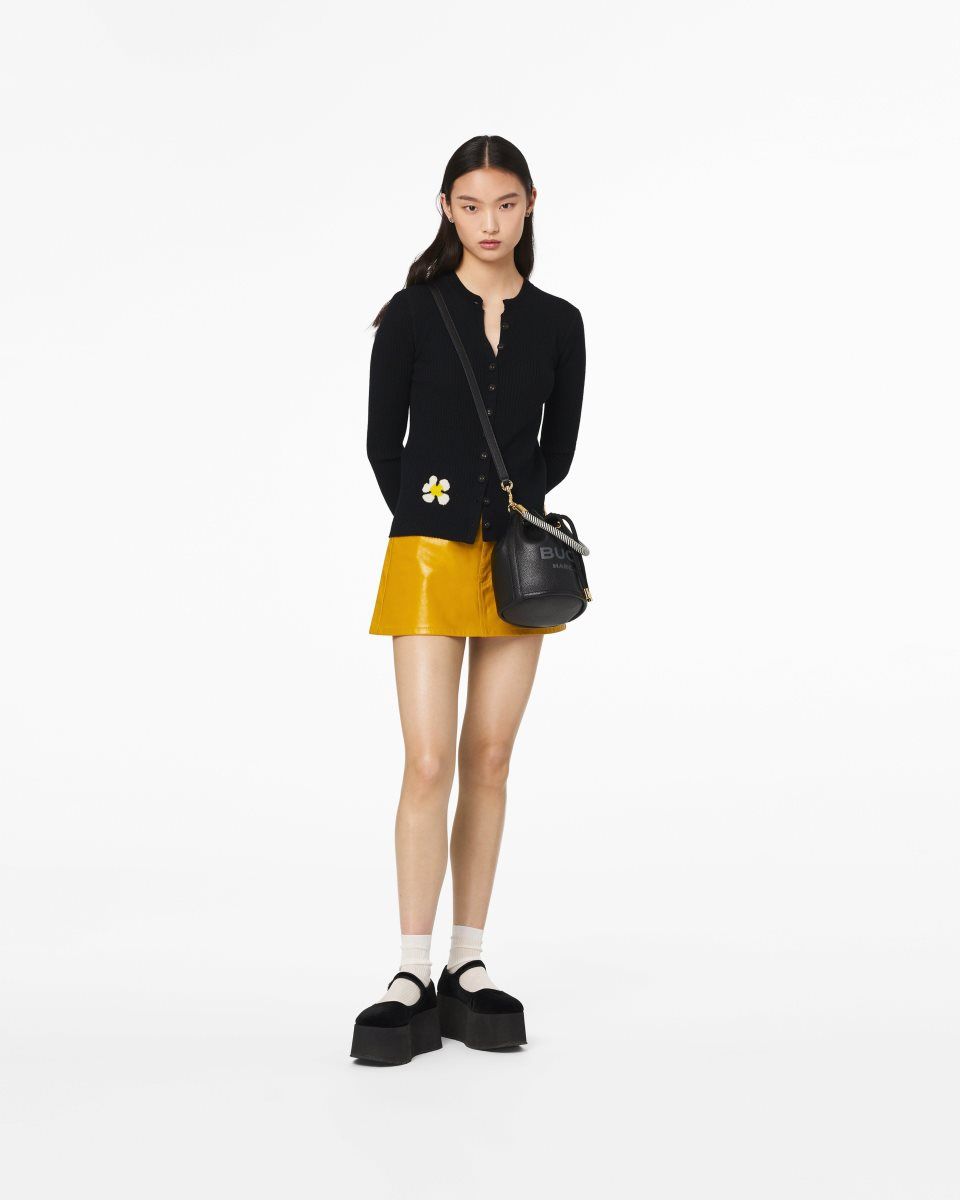 Black Marc Jacobs The Leather Bucket Bag | 850173-NXE