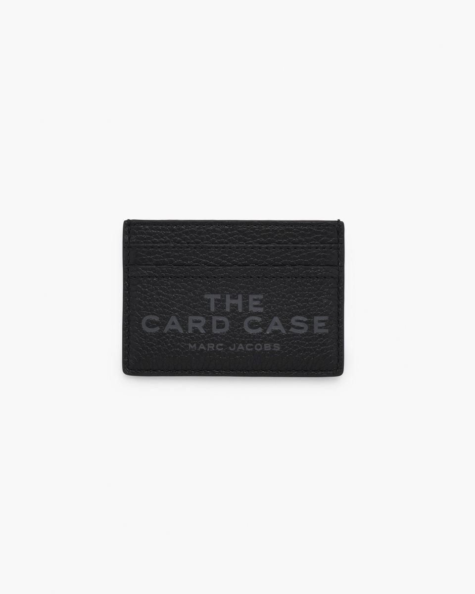 Black Marc Jacobs The Leather Card Case | 097528-VHB