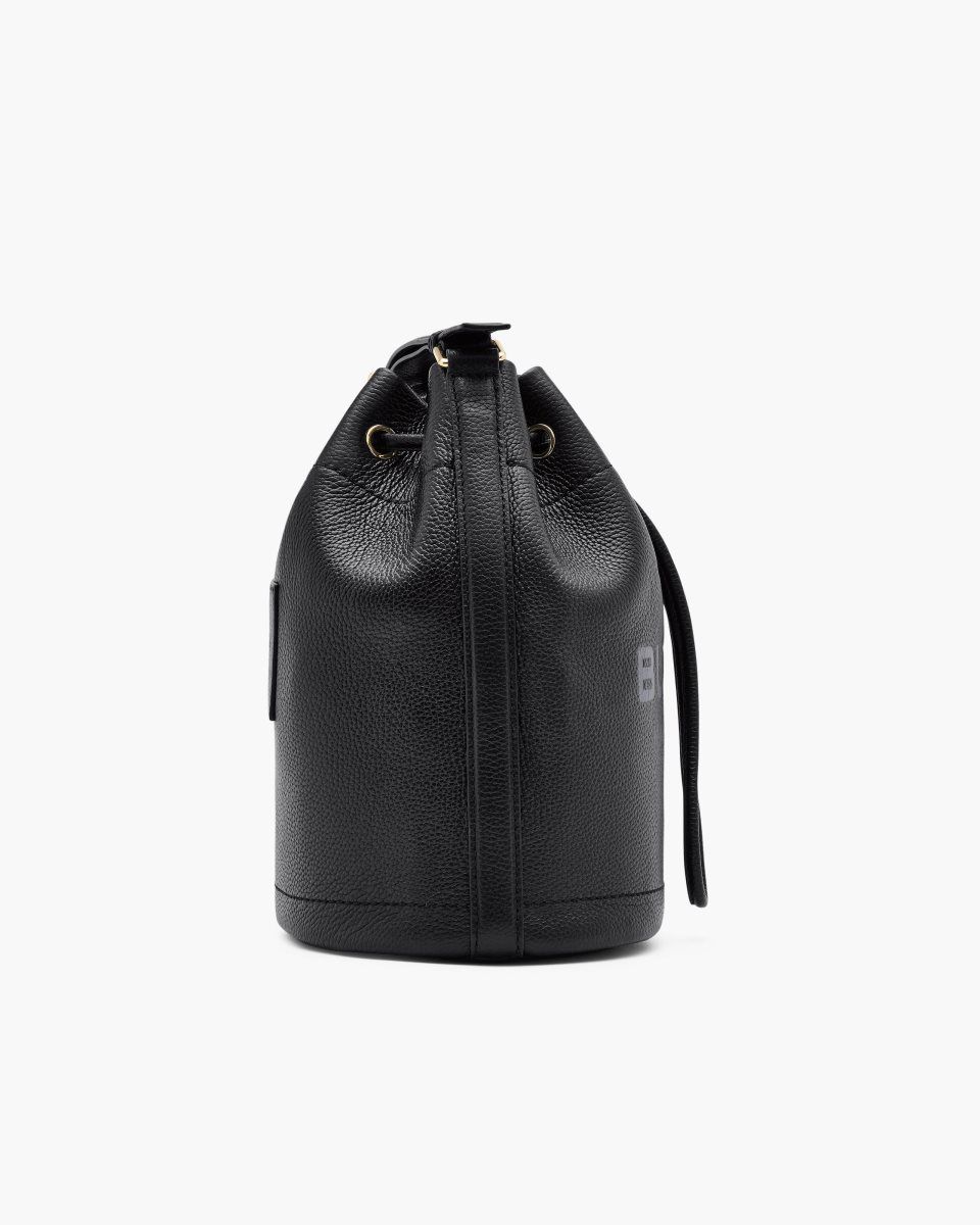 Black Marc Jacobs The Leather Large Bucket Bag | 324170-UJL