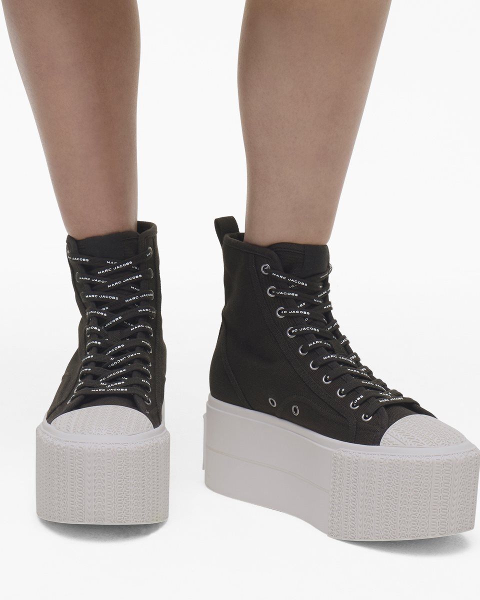 Black Marc Jacobs The Platform High Top Sneaker | 249701-VXG