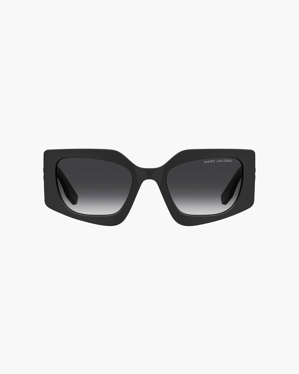 Black Marc Jacobs The Square Cat Eye Sunglasses | 194862-VFO