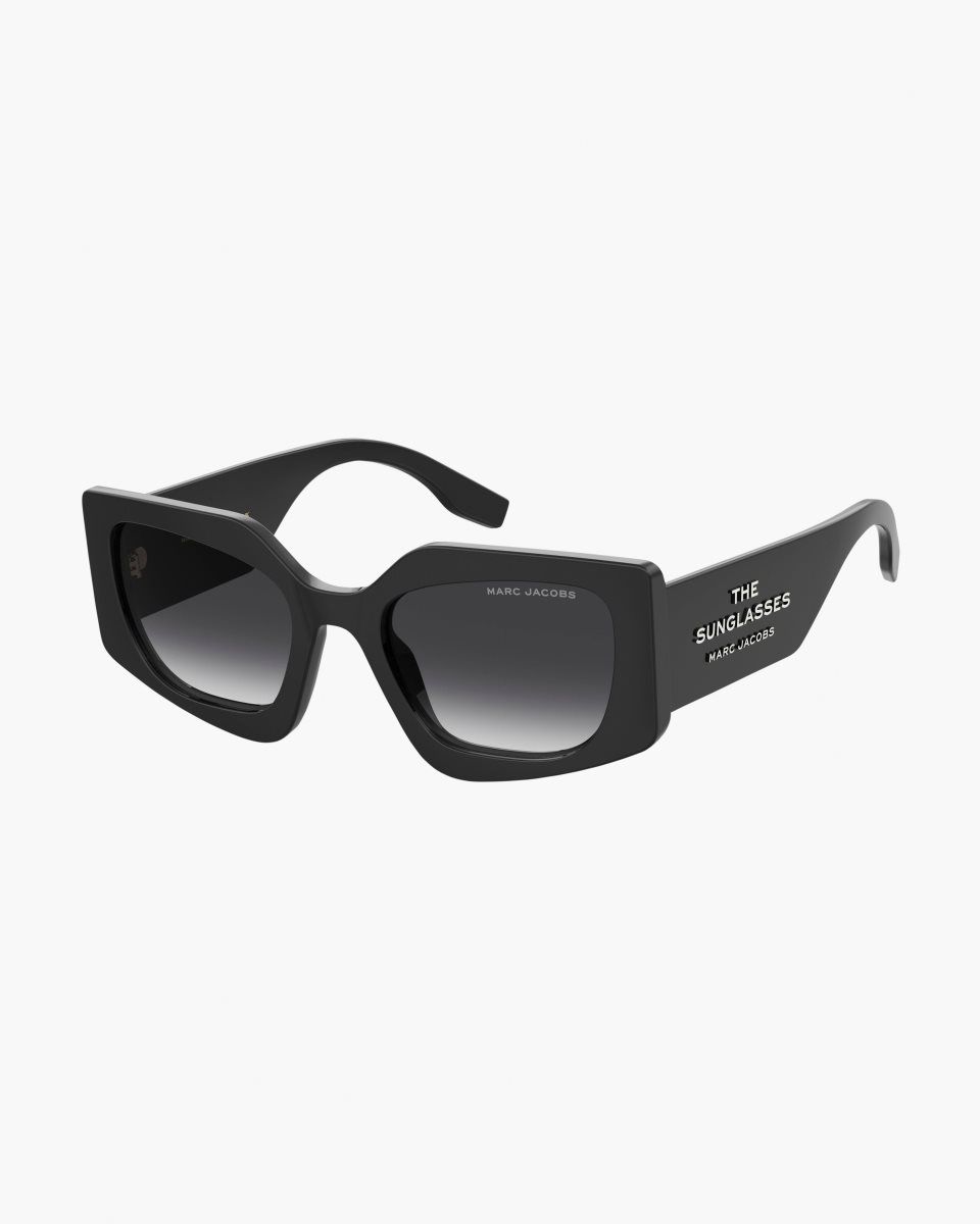 Black Marc Jacobs The Square Cat Eye Sunglasses | 194862-VFO