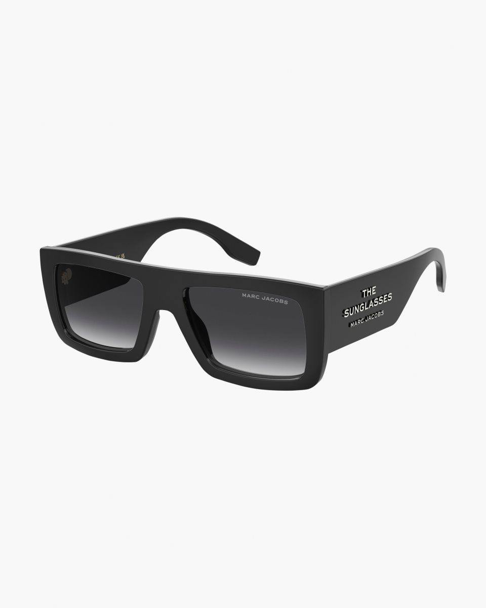 Black Marc Jacobs The Square Sunglasses | 986375-YTX