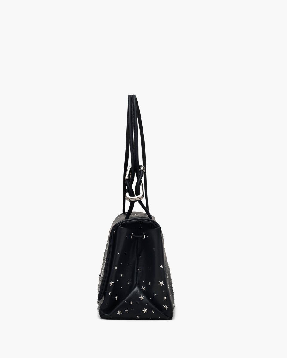 Black Marc Jacobs The Star-Studded Leather Large Dual Bag | 703615-MNI