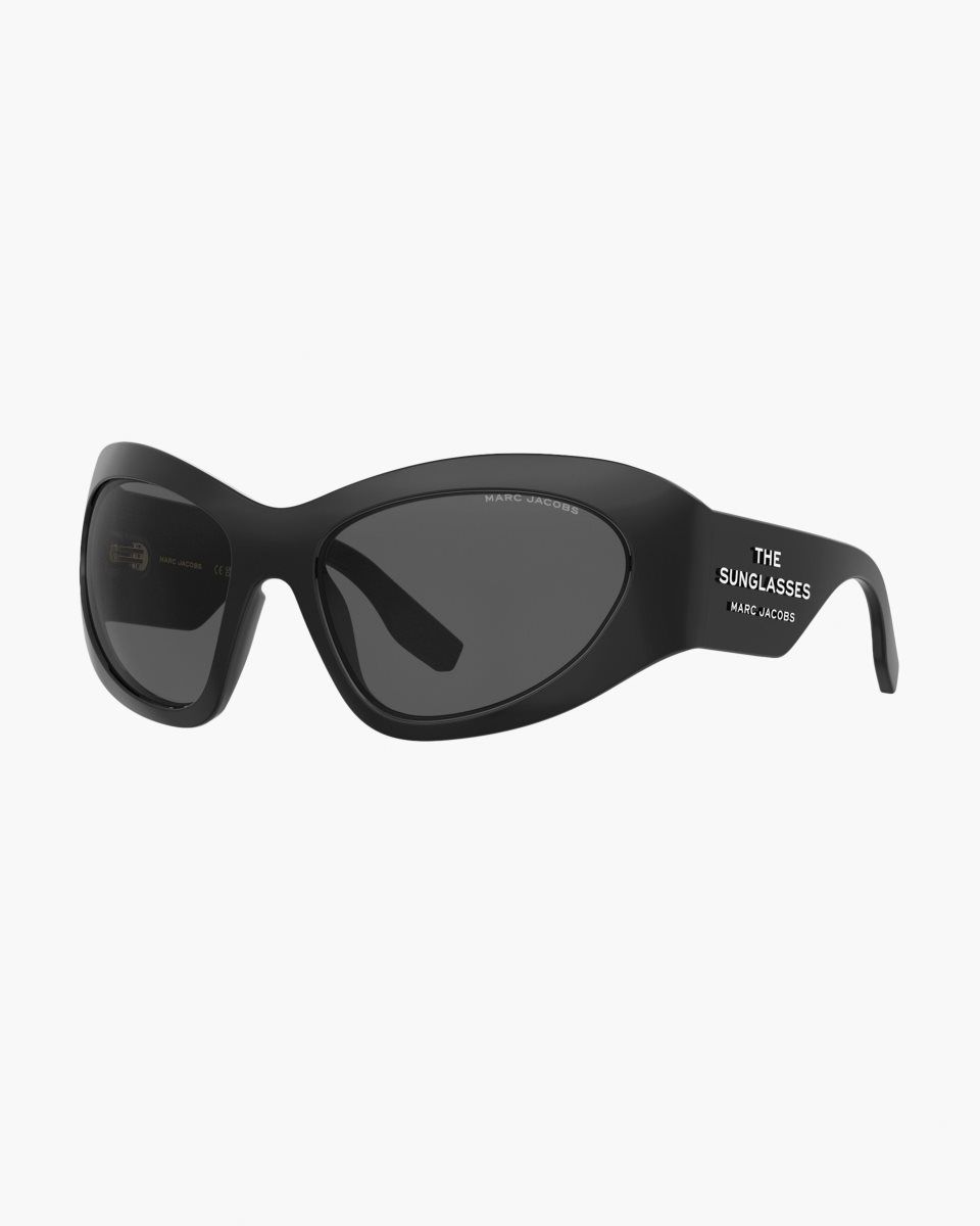 Black Marc Jacobs The Wrapped Sunglasses | 168429-MKO