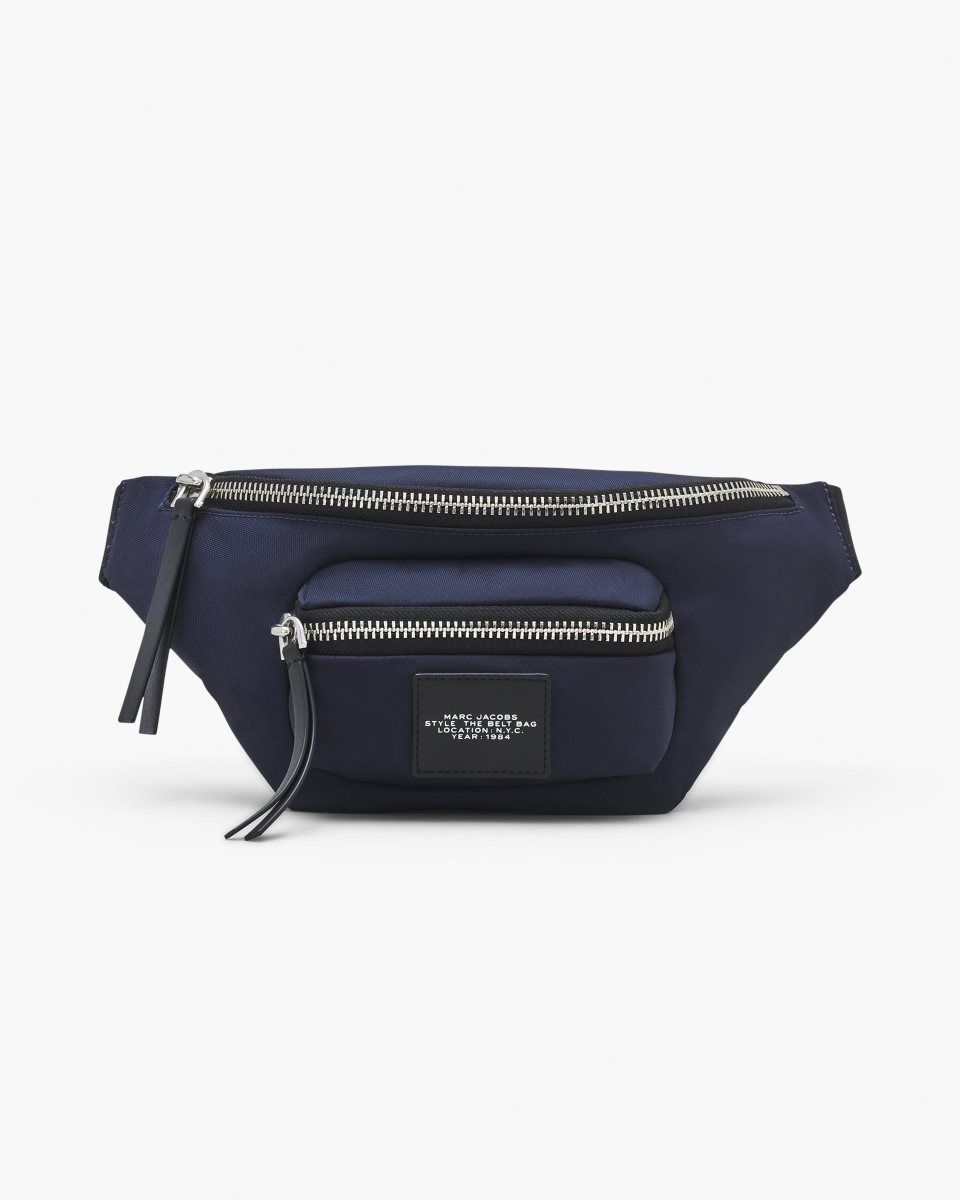 Blue Marc Jacobs The Biker Nylon Belt Bag | 097248-IQT