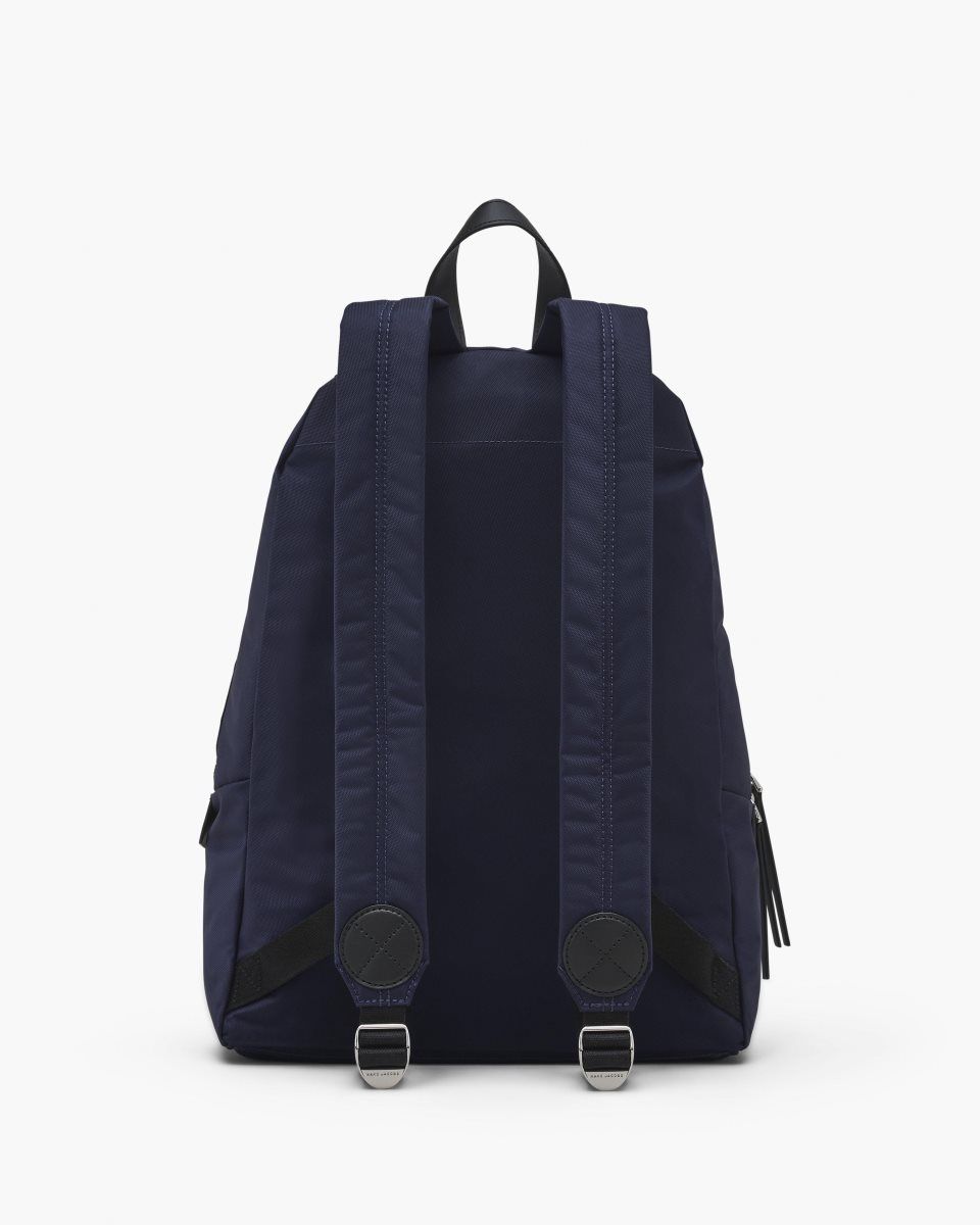 Blue Marc Jacobs The Biker Nylon Large Backpack | 308915-YPV