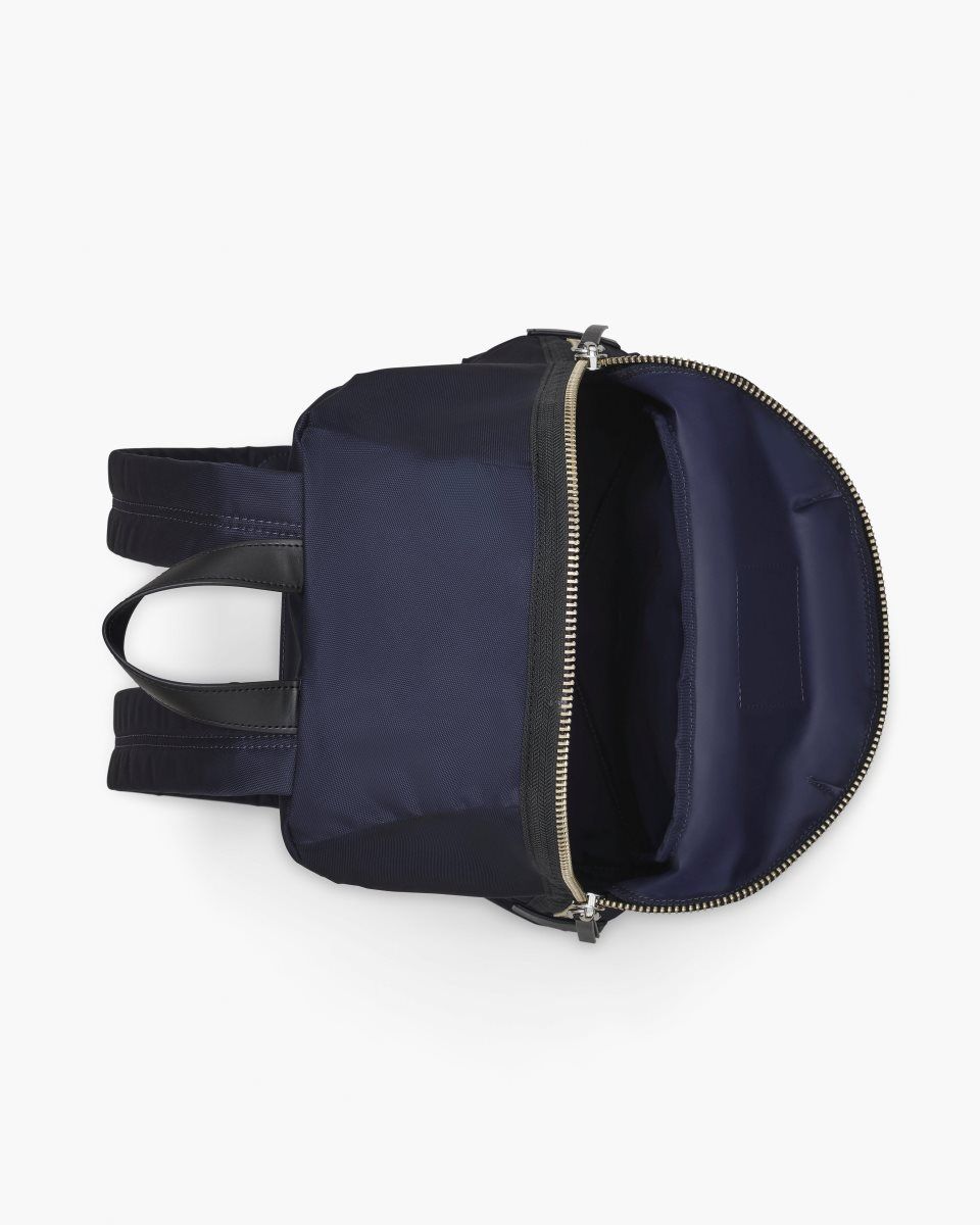 Blue Marc Jacobs The Biker Nylon Large Backpack | 308915-YPV