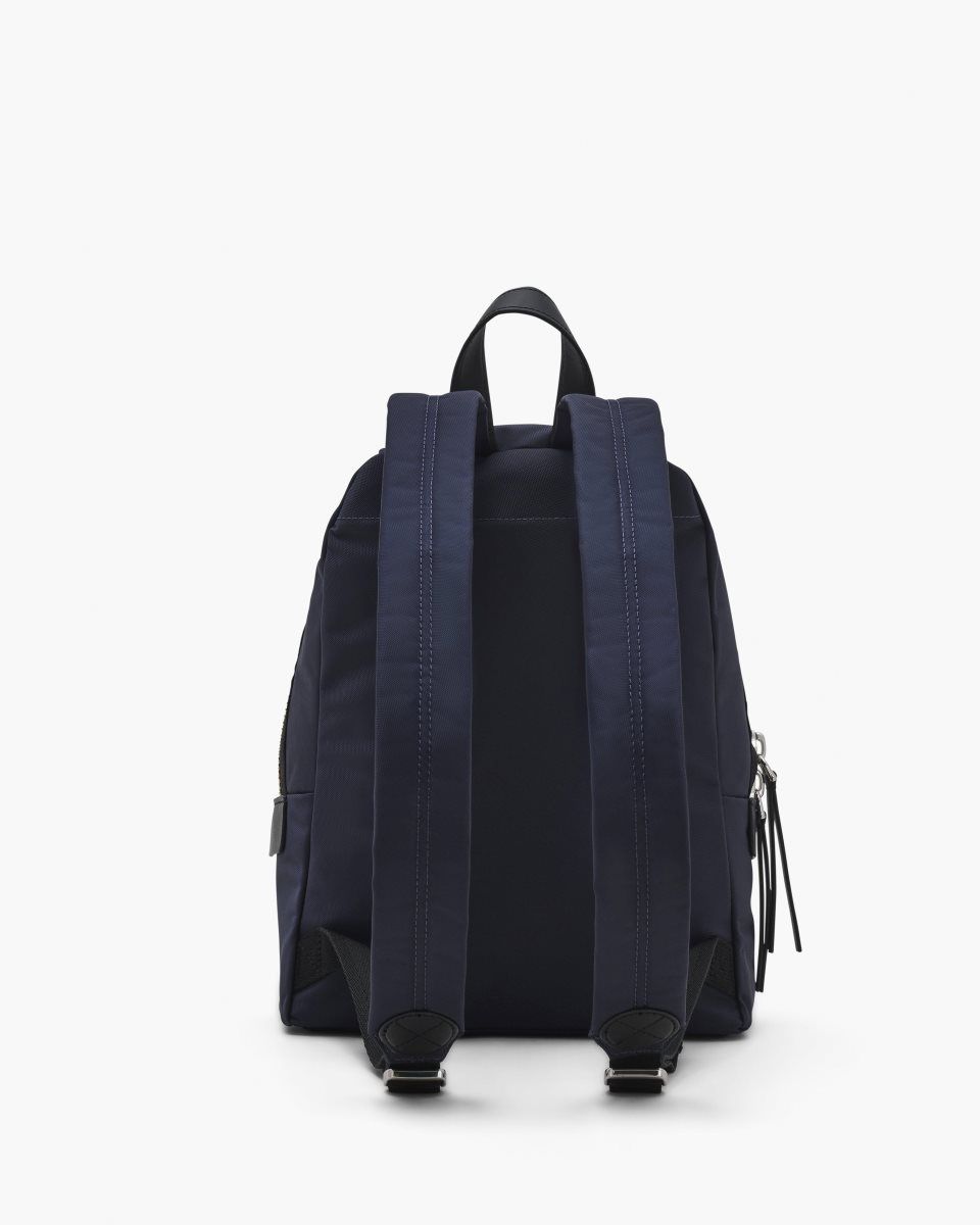 Blue Marc Jacobs The Biker Nylon Medium Backpack | 107435-HJI