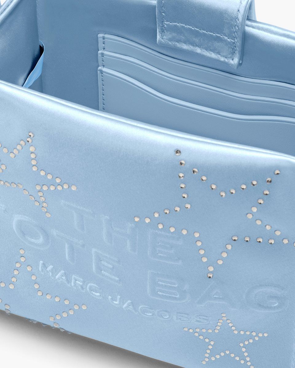 Blue Marc Jacobs The Star Satin Mini Tote Bag | 158074-XZA