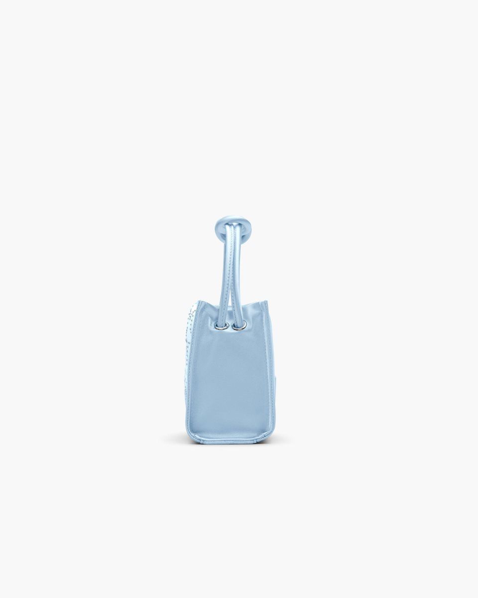 Blue Marc Jacobs The Star Satin Mini Tote Bag | 158074-XZA