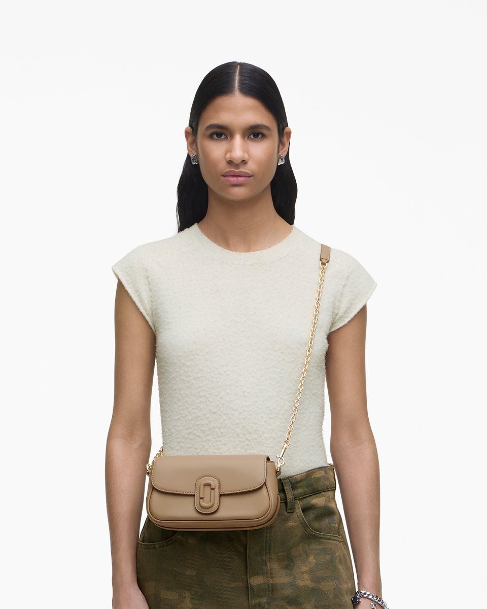 Brown Marc Jacobs The Clover Shoulder Bag | 809756-WCD