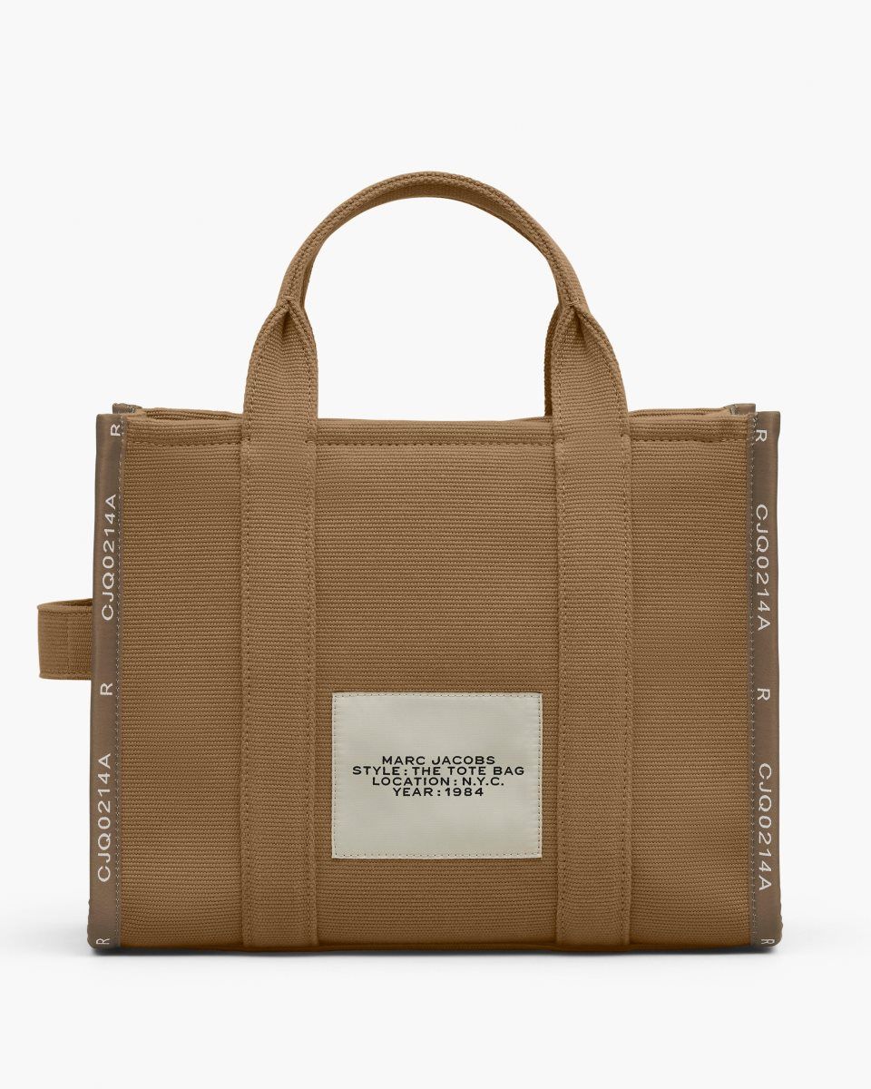 Brown Marc Jacobs The Jacquard Medium Tote Bag | 214803-CTB