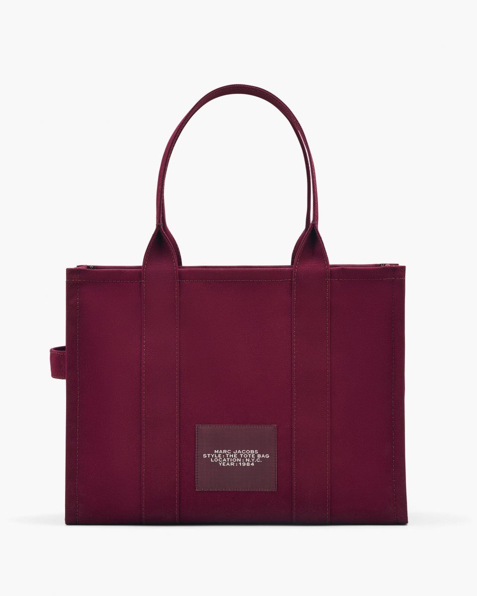 Burgundy Marc Jacobs The Canvas Large Tote Bag | 083417-DMB