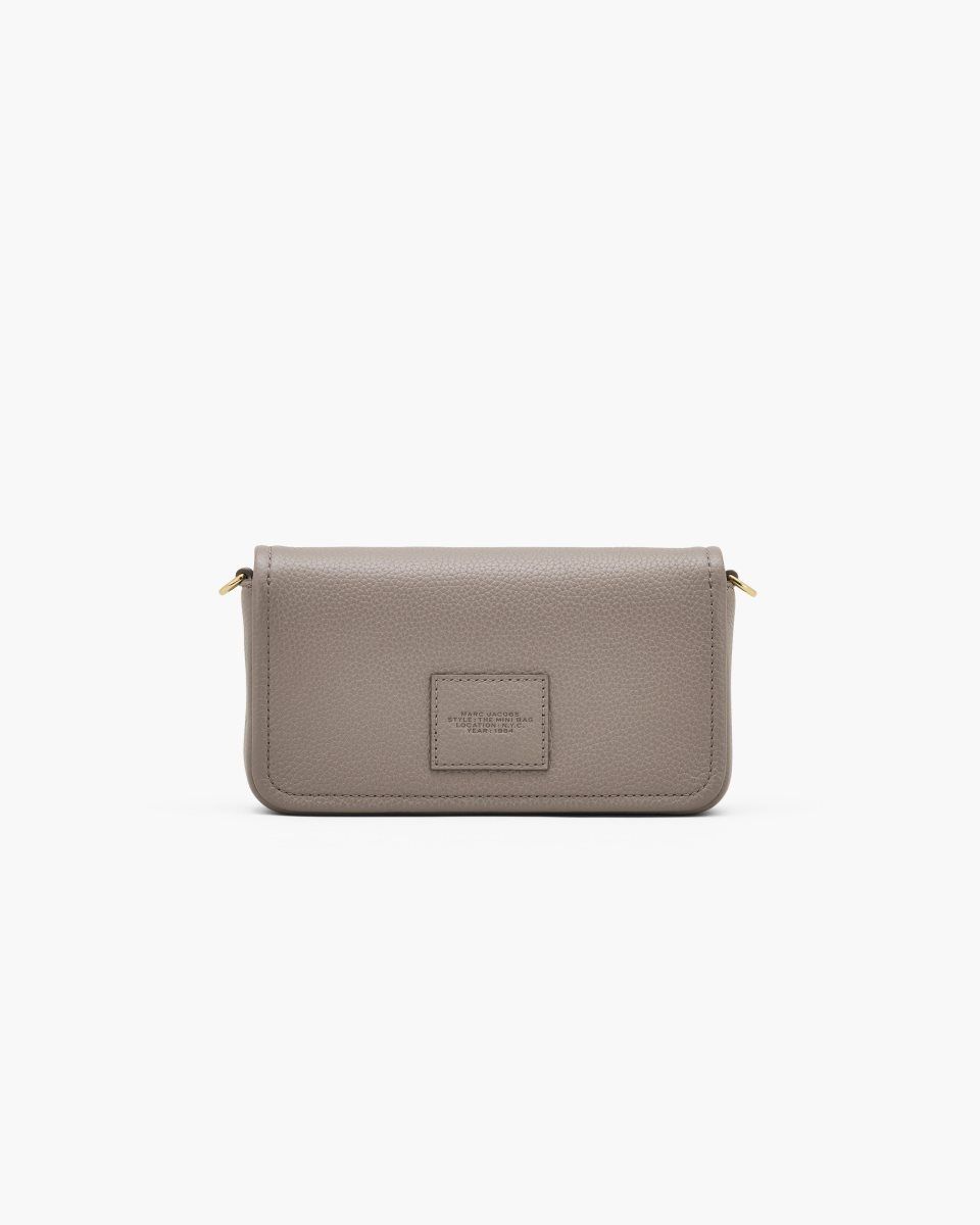 Cement Marc Jacobs The Leather Mini Bag | 836572-SKA