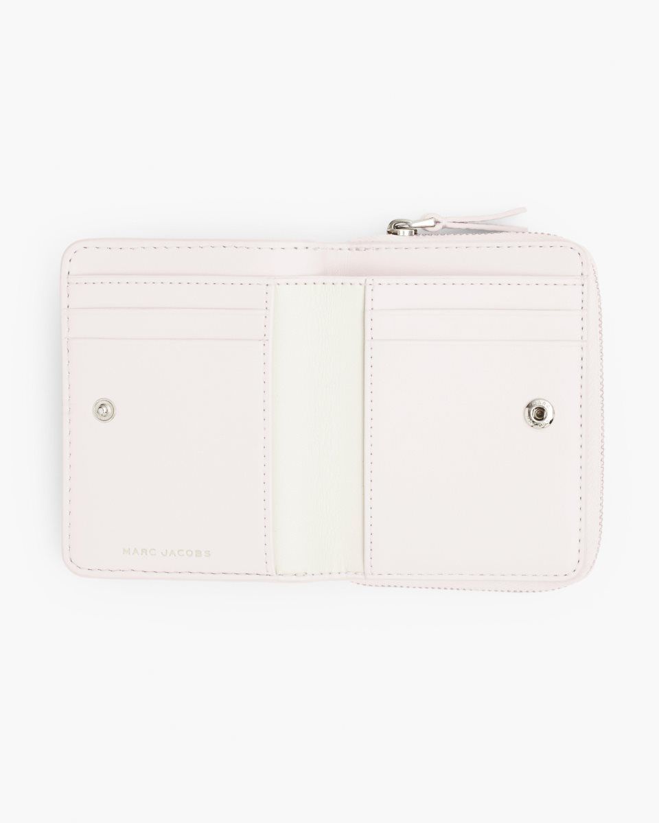 Cotton Marc Jacobs The Leather Mini Compact Wallet | 385921-REV