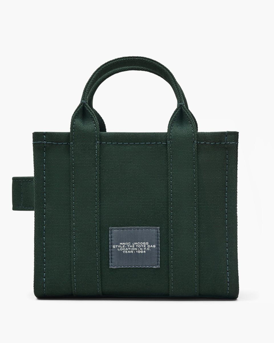 Dark Green Marc Jacobs The Canvas Crossbody Tote Bag | 610849-SNL