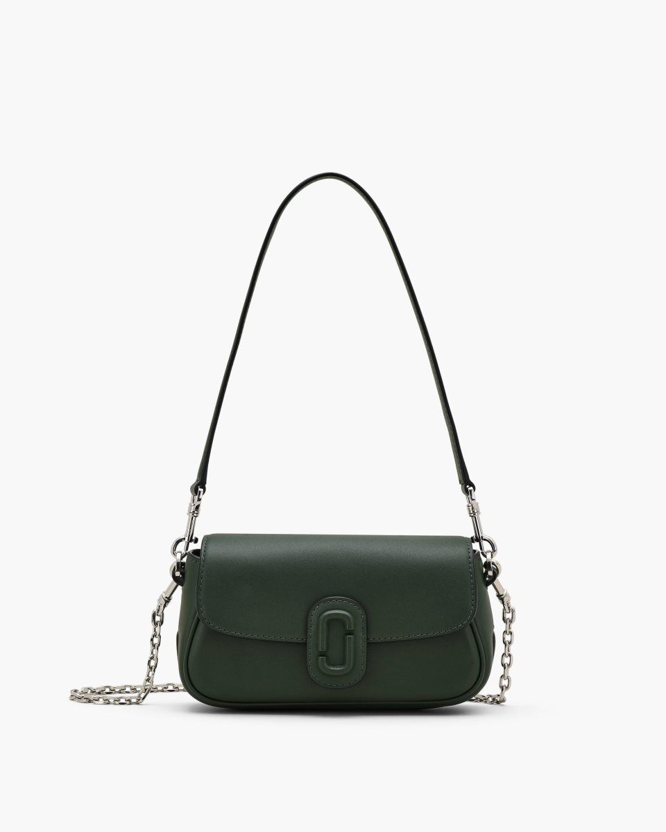 Dark Green Marc Jacobs The Clover Shoulder Bag | 178402-KOJ