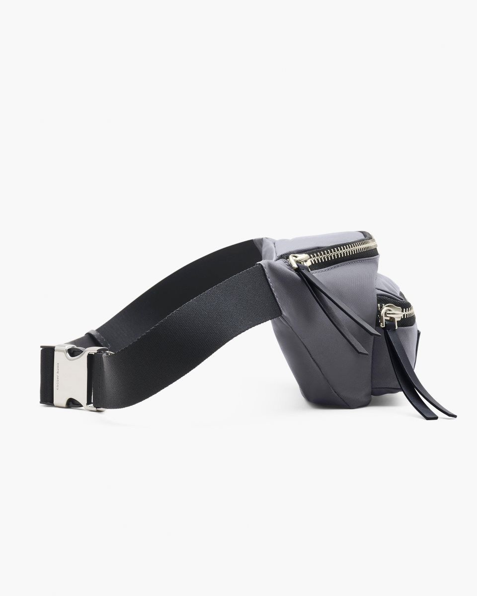 Dark Grey Marc Jacobs The Biker Nylon Belt Bag | 159830-MPW