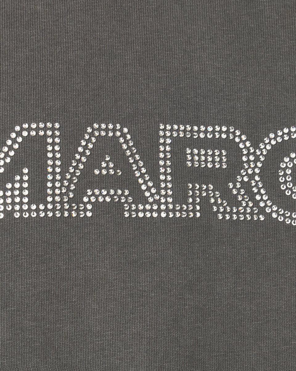 Grey Marc Jacobs Crystal Big Tee | 317489-VLD