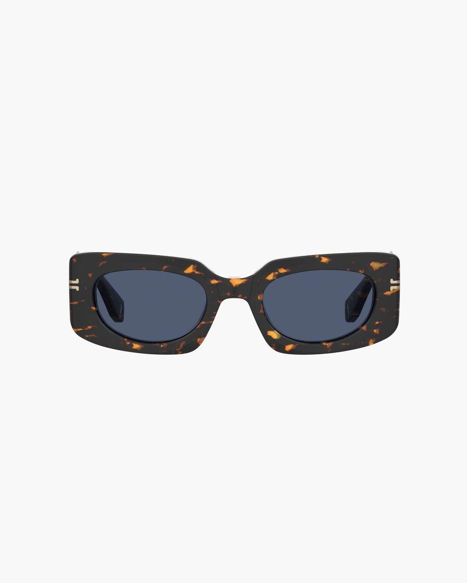 Havana Marc Jacobs Icon Rectangular Sunglasses | 371546-KFD