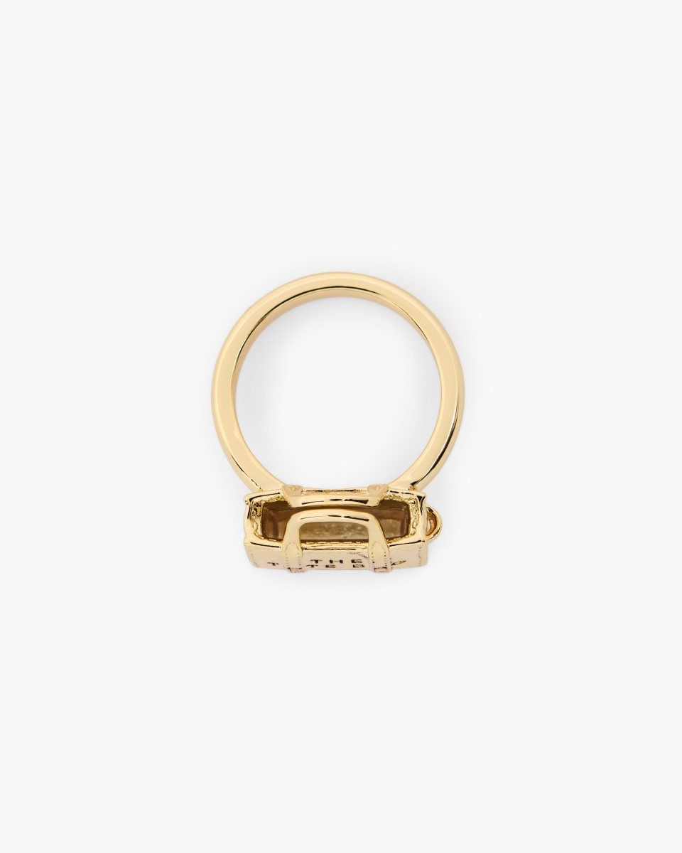 Light Gold Marc Jacobs The Tote Bag Ring | 730961-OBI