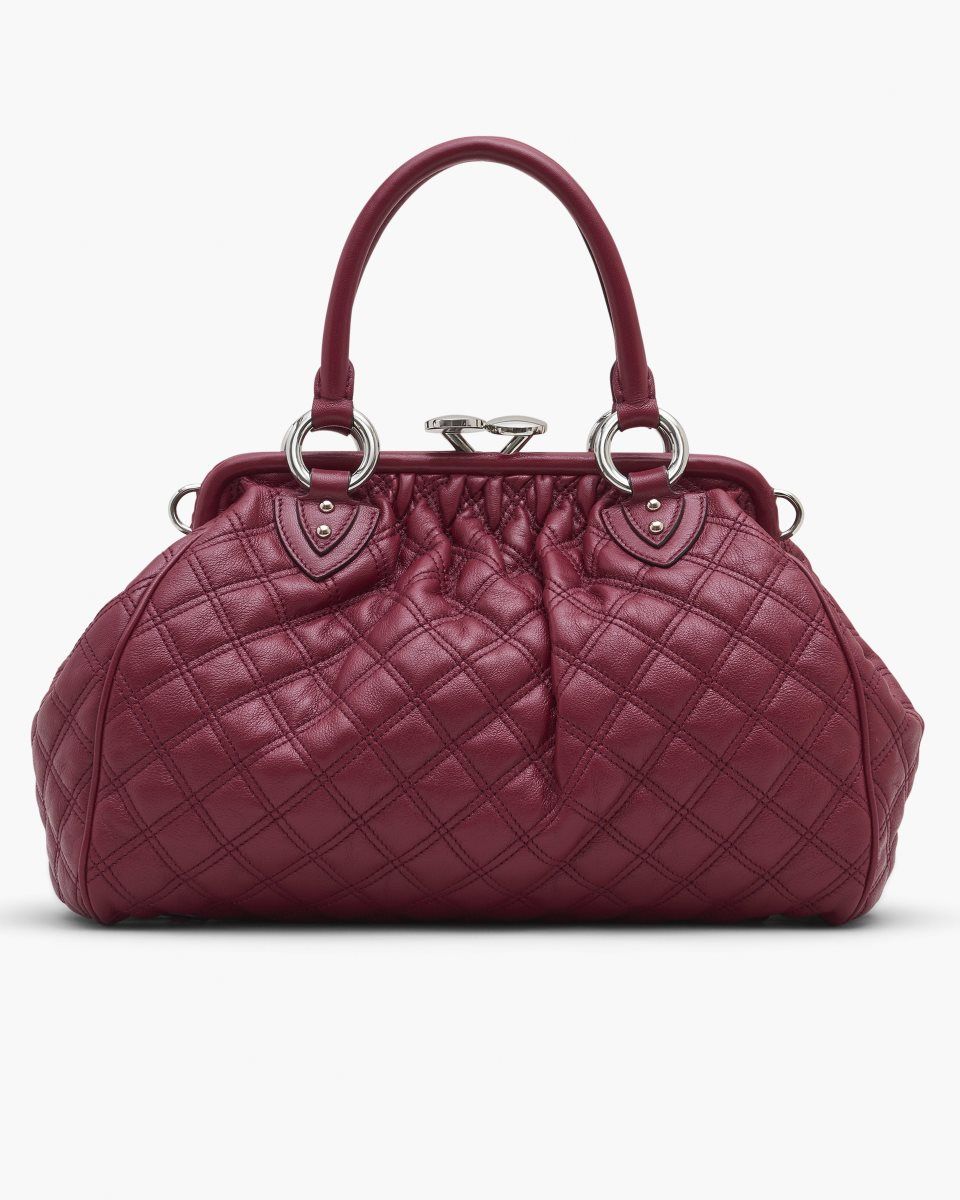 Pink Marc Jacobs Re-Edition Quilted Leather Stam Bag | 025986-RFY