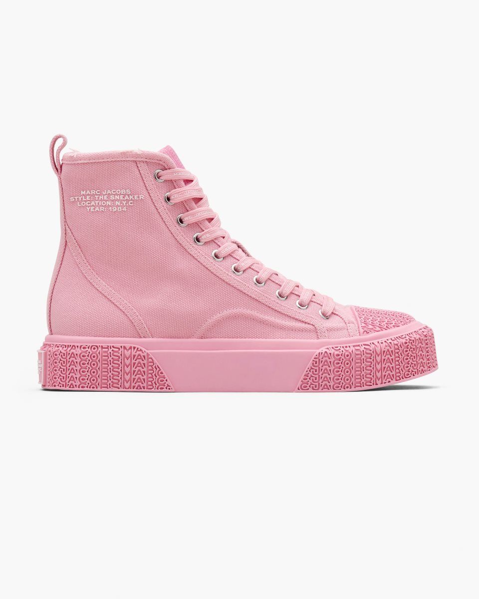 Pink Marc Jacobs The High Top Sneaker | 790263-TKQ